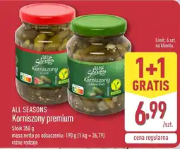 ALDI All Seasons Korniszony premium oferta