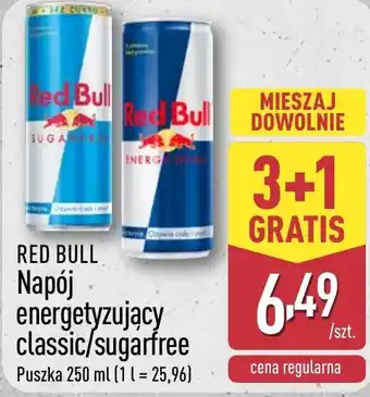ALDI Red Bull Napój energetyzujący classic/sugarfree oferta