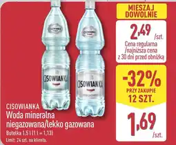 ALDI Cisowianka Woda mineralna niegazowana/lekko gazowana oferta
