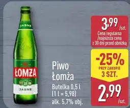 ALDI Piwo Łomża oferta