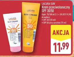 ALDI Lacura Sun Krem przeciwsłoneczny SPF 30/50 oferta