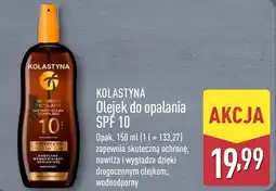 ALDI Kolastyna Olejek do opalania SPF 10 oferta