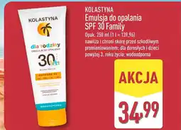 ALDI Kolastyna Emulsja do opalania SPF 30 Family oferta