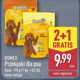 ALDI Romeo Przekąski dla psa oferta