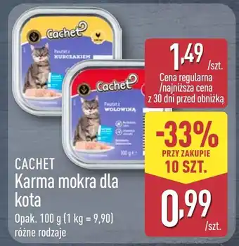 ALDI Cachet Karma mokra dla kota oferta