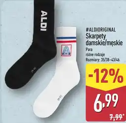 ALDI #Aldioriginal Skarpety damskie/męskie oferta