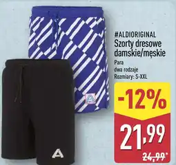 ALDI #Aldioriginal Szorty dresowe damskie/męskie oferta