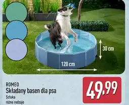 ALDI Romeo Składany basen dla psa oferta