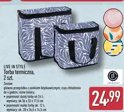 ALDI Live in Style torba termiczna, oferta
