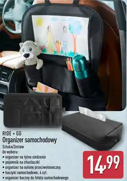 ALDI Ride+ Go Organizer samochodowy oferta