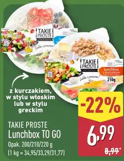 ALDI Takie Proste Lunchbox TO GO oferta