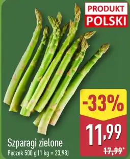 ALDI Szparagi zielone oferta