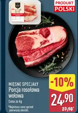 ALDI Mięsne Specjały Porcja rosołowa wołowa oferta