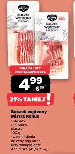Netto Boczek surowy Mistrz Rohus oferta