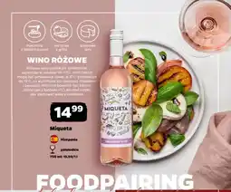 Netto Wino różowe Miqueta półsłodkie Hiszpania oferta