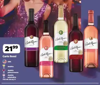 Wino różowe słodkie Carlo Rossi Pink Moscato