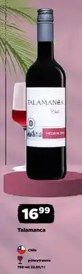 Netto Wino czerwone półwytrawne Talamanca Chile oferta
