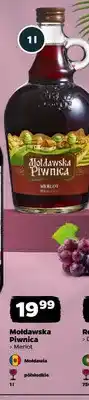 Netto Wino czerwone Mołdawska Piwnica Merlot oferta