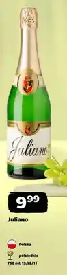 Netto Wino musujące Juliano półsłodkie oferta