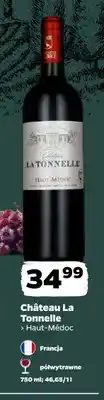 Netto Wino czerwone półwytrawne Château La Tonnelle Haut-Médoc oferta