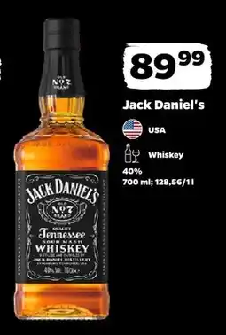 Netto Whiskey Jack Daniel's Old No. 7 oferta