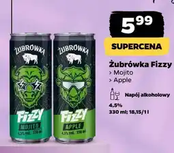 Netto Drink Żubrówka Fizzy Apple oferta