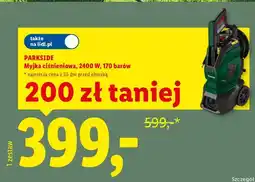 Lidl Myjka ciśnieniowa Parkside oferta