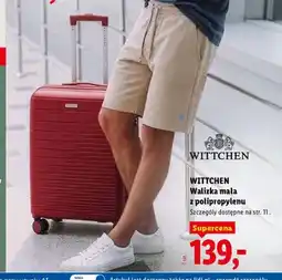 Lidl Walizka mała z polipropylenu WITTCHEN oferta