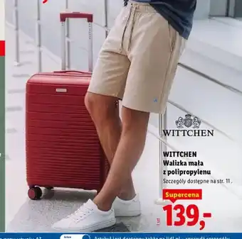 Walizka mała z polipropylenu WITTCHEN
