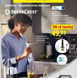 Lidl Blender ręczny z rozdrabniaczem Silvercrest oferta