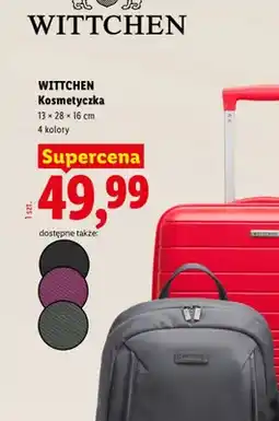 Lidl Kosmetyczka Wittchen oferta