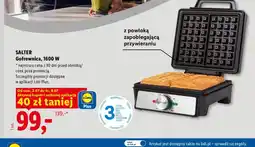 Lidl Gofrownica Salter oferta