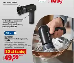 Lidl Elektryczna szczotka do czyszczenia Silvercrest oferta