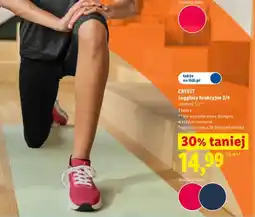 Lidl Legginsy funkcyjne 3/4 Crivit oferta