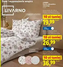 Lidl Pościel z mikrowłókna satynowego LIVARNO 140x200 cm oferta