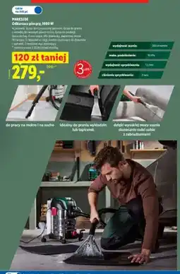 Lidl Odkurzacz piorący Parkside oferta