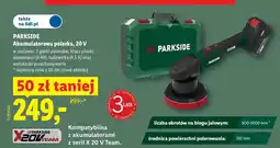 Lidl Akumulatorowa polerka Parkside oferta