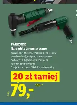 Lidl Pneumatyczny młotek igłowy PARKSIDE oferta