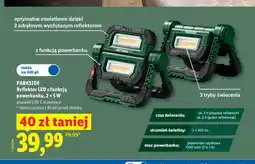 Lidl Reflektor LED z funkcją powerbanku Parkside oferta