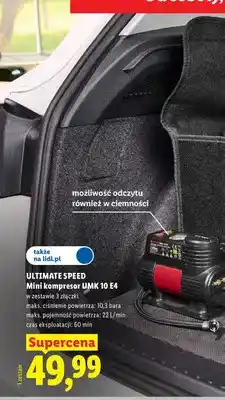 Lidl Mini kompresor Ultimate Speed UMK 10 E4 oferta
