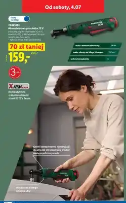 Lidl Akumulatorowa grzechotka Parkside oferta