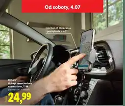 Lidl Uchwyt samochodowy na smartfona Tronic oferta