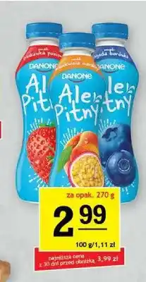 Gram Market Jogurt Ale Pitny Danone truskawka poziomka oferta