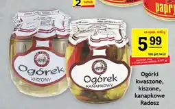 Gram Market Ogórki kiszone Radosz oferta