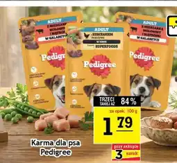 Gram Market Karma dla psa Adult z mieszanką wołowiny i wątróbki w galaretce Pedigree oferta