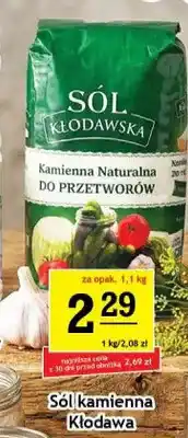 Gram Market Sól kamienna Kłodawa do przetworów oferta
