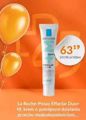 Krem do twarzy La Roche-Posay Effaclar Duo+ M o potrójnym działaniu przeciw niedoskonałościom