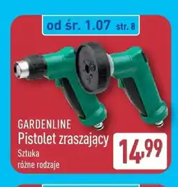 ALDI Pistolet zraszający Gardenline oferta