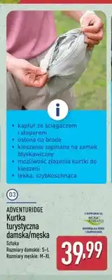 ALDI Kurtka turystyczna męska Adventuridge oferta