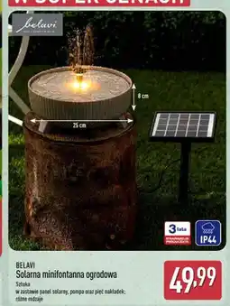 ALDI Solarna minifontanna ogrodowa BELAVI oferta
